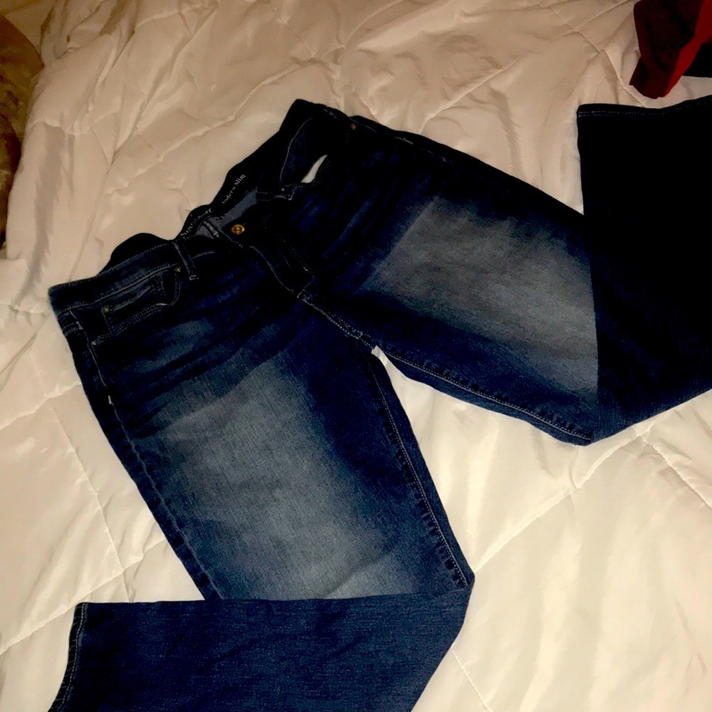 Signature Levi Strauss blue jeans